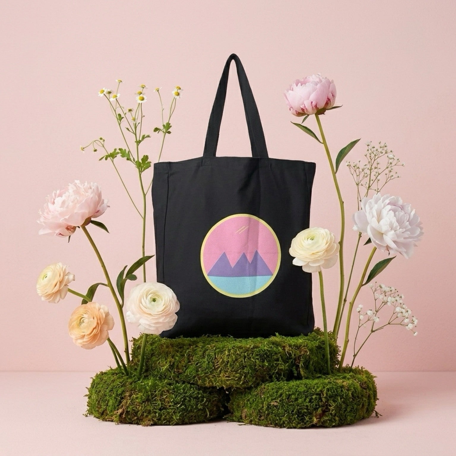 Abstract Pastel Tote Bag